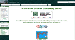 Desktop Screenshot of beemanelementary.org